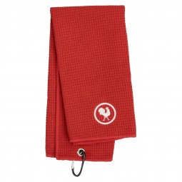 Serviette ffgolf rouge Webshop