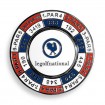Grand marque balle Hesbé rouge legolfnational 06U